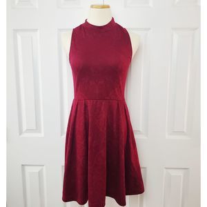 Everly Mock Neck Sleeveless Dress